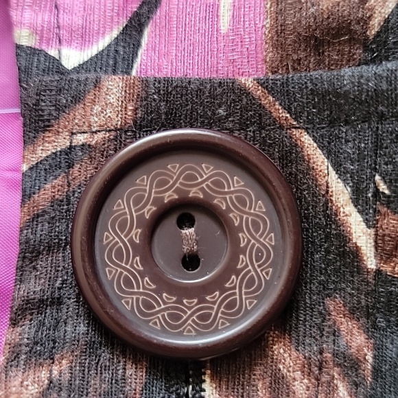 Nwt Trenz Theresa Renz Silk Rayon Blazer Jacket Floral Print Plus Size Vintage - Picture 7 of 13